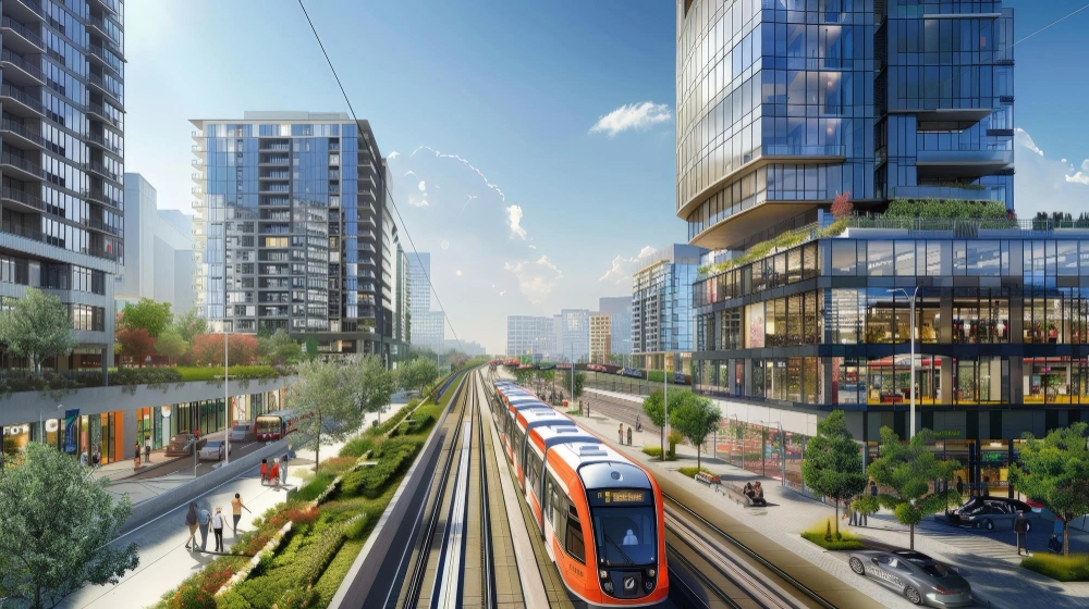 Contoh Kawasan Transit Oriented Development