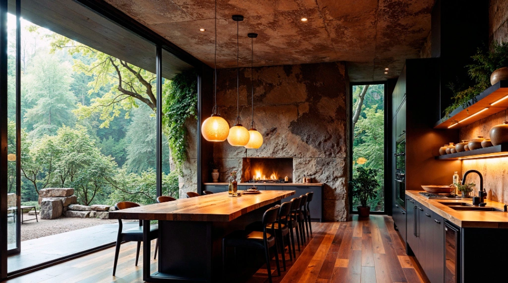 Dapur Bergaya Industrial