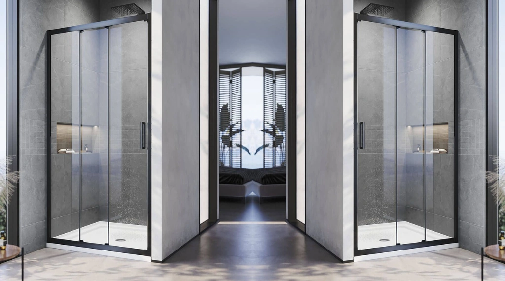 model pintu kamar mandi mewah aluminium minimalis